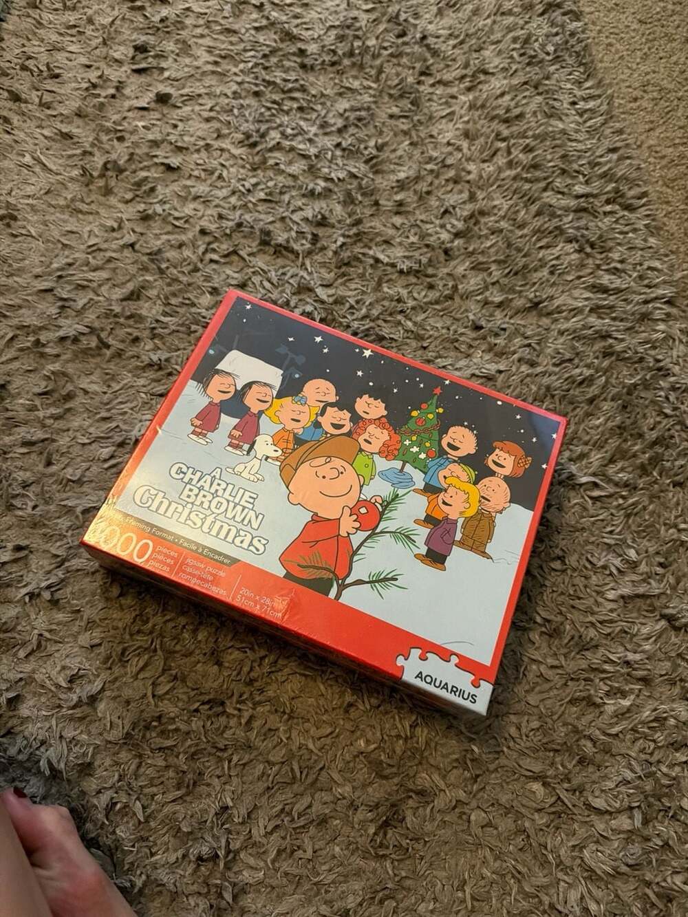 Aquarius Peanuts A Charlie Brown Christmas 1000 Piece Jigsaw Puzzle